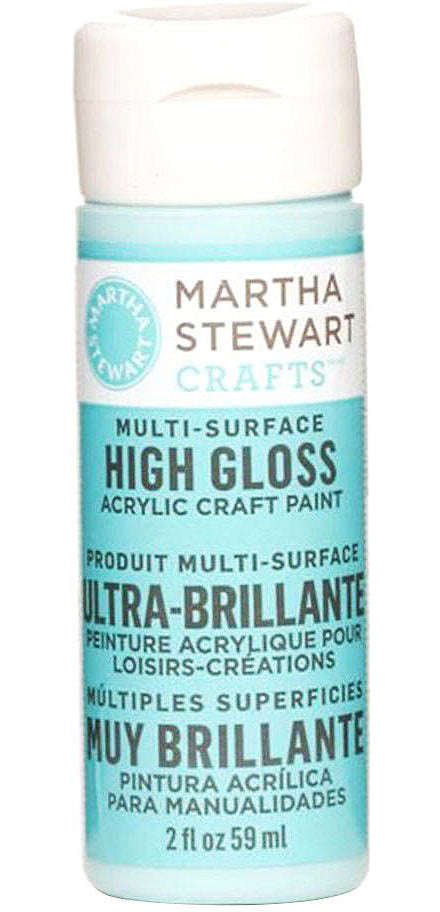 Martha Stewart Multi Surface Paint Gloss 2 Oz. Surf - Al Masam Stationery LLC Main image