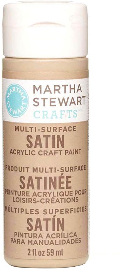 Martha Stewart Multi Surface Paint Satin 2 Oz. Acorn - Al Masam Stationery LLC Main image