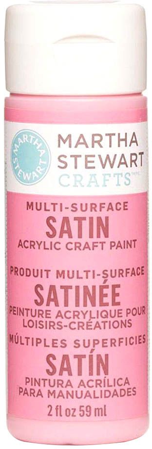 Martha Stewart Multi Surface Paint Satin 2 Oz. Camellia Pink - Al Masam Stationery LLC
