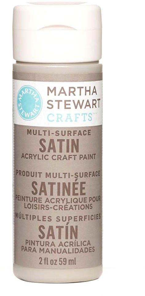 Martha Stewart Multi Surface Paint Satin 2 Oz. Wet Cement - Al Masam Stationery LLC Main image