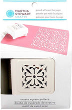 Martha Stewart Ornate Square Pattern Punch All Over The Page - Al Masam Stationery LLC