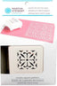 Martha Stewart Ornate Square Pattern Punch All Over The Page - Al Masam Stationery LLC