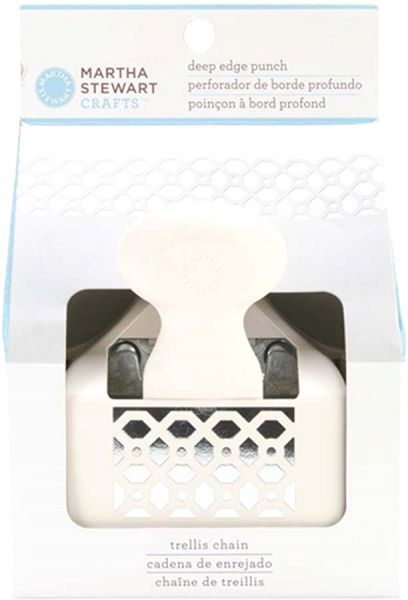 Martha Stewart Trellis Chain Deep Edge Punch - Al Masam Stationery LLC Main image