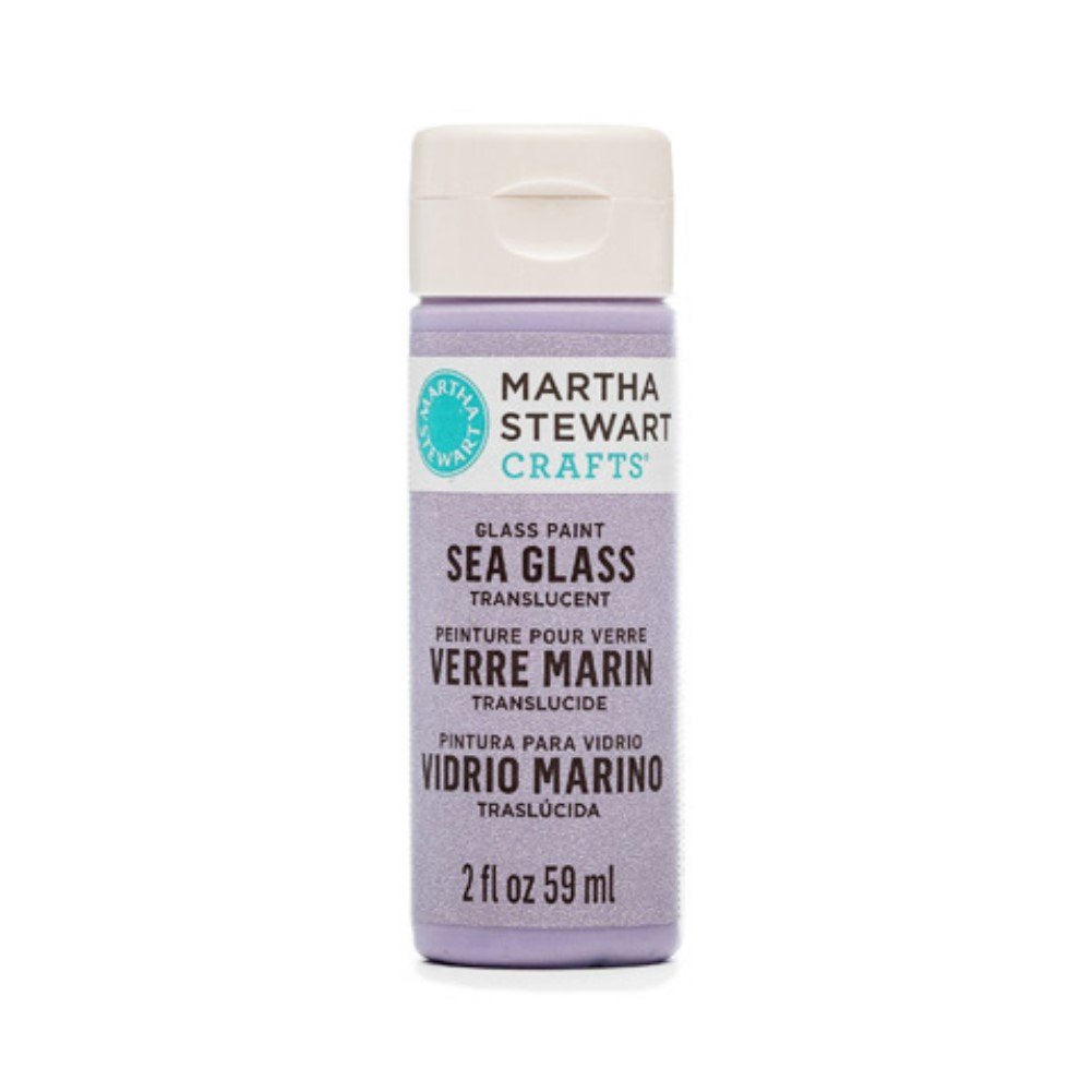 Martha Stewart Sea Glass Paint 20Z. Sweet Pea - Al Masam Stationery LLC Main image