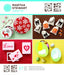 Martha Stewart Medium Stencil Holiday Icons - Al Masam Stationery LLC