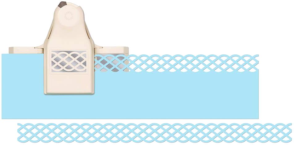 Martha Stewart 2 In 1 Deep Edge Punch Simple Lattice - Al Masam Stationery LLC