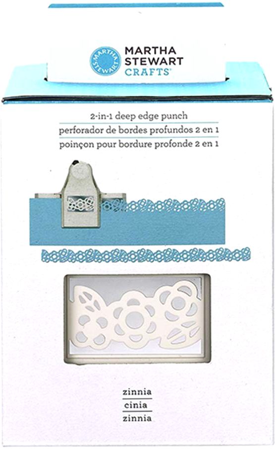 Martha Stewart 2 In 1 Deep Edge Punch Zinnia - Al Masam Stationery LLC