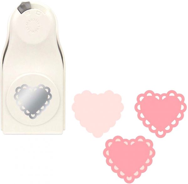 Martha Stewart Deco Heart Layering Punch - Al Masam Stationery LLC