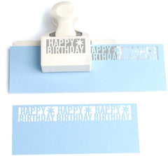 Martha Stewart Deep Edger Happy Birthday - Al Masam Stationery LLC