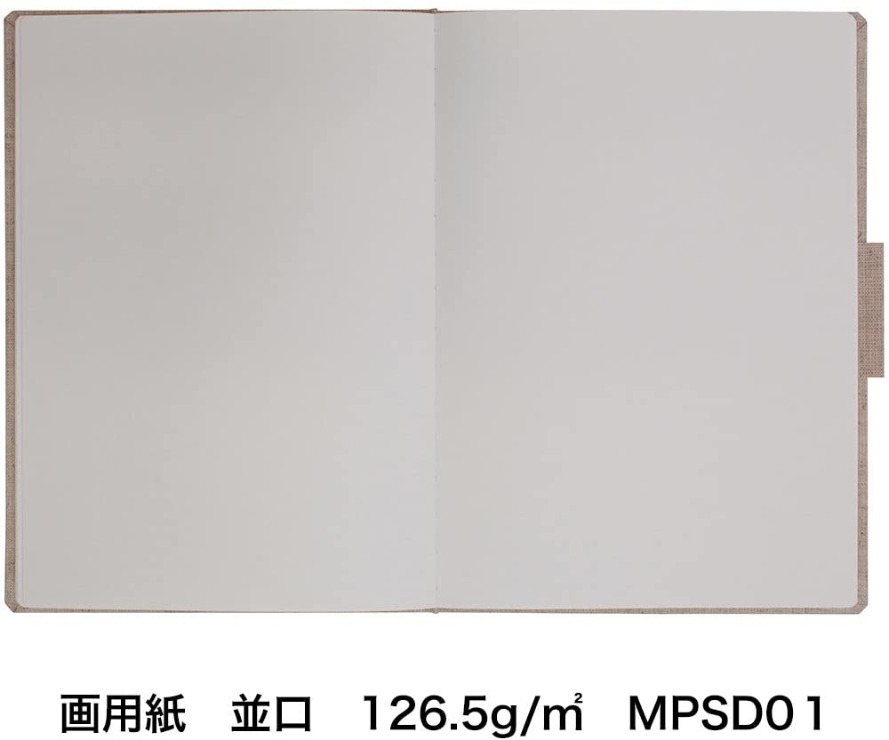 MARUMAN Sketch book linen B4 34sheet Secondary image