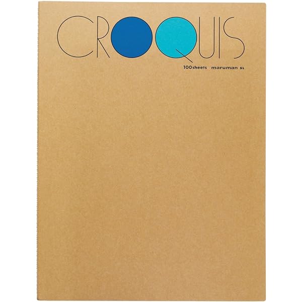 Maruman Sketch Book Crooquis 52.3g 100 Sheets 362x277 - Al Masam Stationery LLC Main image
