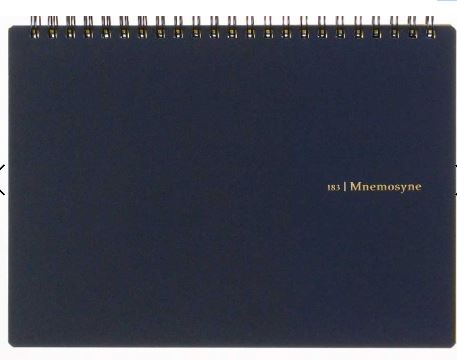 Maruman MNEMOSYNE MemoPad A5Plain Land Secondary image