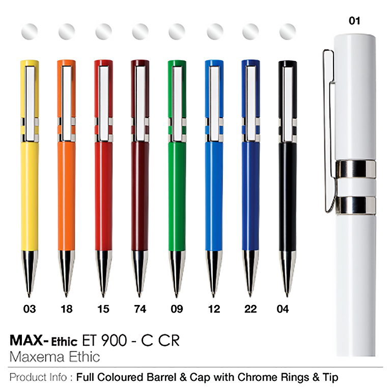 AMS-ET-900-C-CR  (Ethic Plastic pens) - Al Masam Stationery LLC