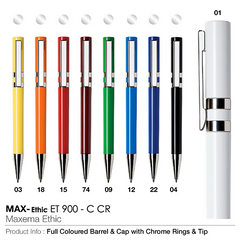 AMS-ET-900-C-CR  (Ethic Plastic pens) - Al Masam Stationery LLC