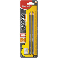 Maped Black Peps Learning HB Pencils - Al Masam Stationery LLC