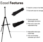 Mont Marte Field Easel Aluminium - Al Masam Stationery LLC