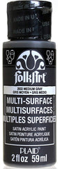 Folkart Multi-Surface Paint - Medium Gray - Al Masam Stationery LLC