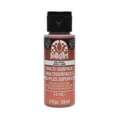 Folkart Metallic Multi Surface Paints Metallic Copper - Al Masam Stationery LLC