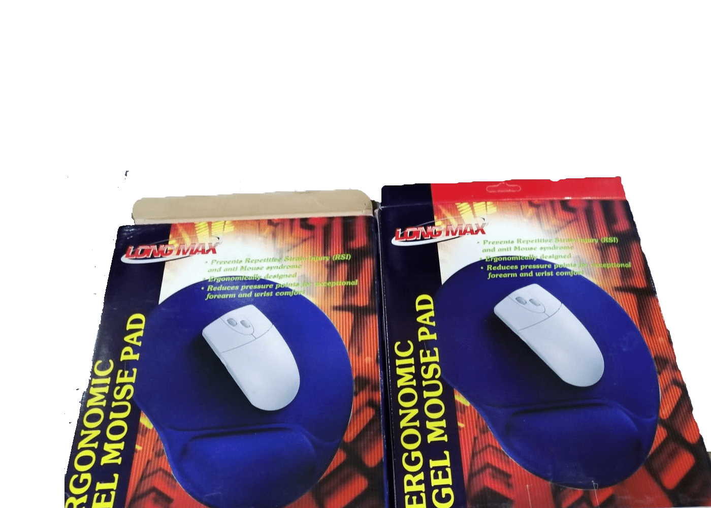 Micro Meilon Gel Mouse Pad With Wrist Support - (GMP1) - Al Masam Stationery LLC Main image