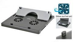 Micro Meilon Note Book Stand with USB Hub - Al Masam Stationery LLC Main image