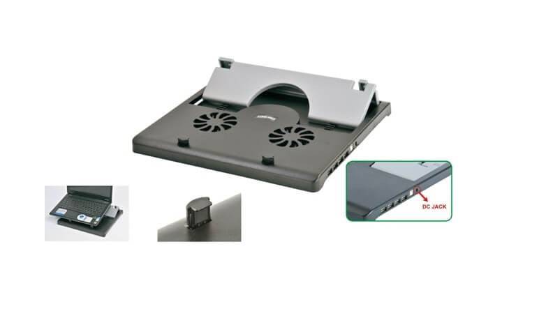 Micro Meilon Note Book Stand with USB Hub Secondary image