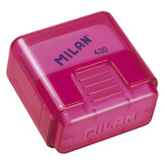 School 430 Look soft synthetic rubber erasers with protective case - Al Masam Stationery LLC