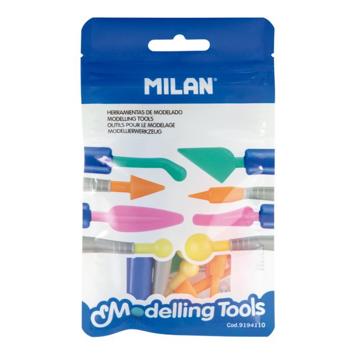 Modelling tools (2 handles and 8 tips) - Al Masam Stationery LLC Main image