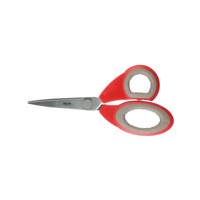 Blister pack red office scissors 19 cm Secondary image