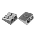 Milan Aluminium Pencil Sharpener + 1 Aluminium Pencil Sharpener - Al Masam Stationery LLC