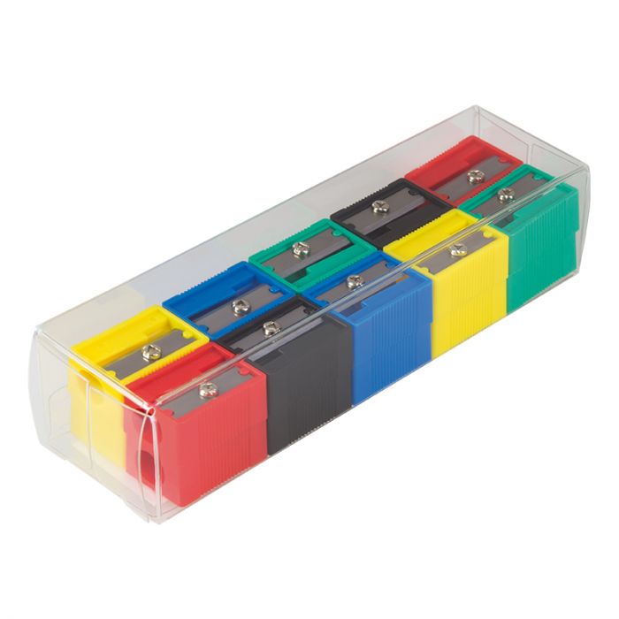 Milan Square Pencil Sharpeners - Al Masam Stationery LLC Main image