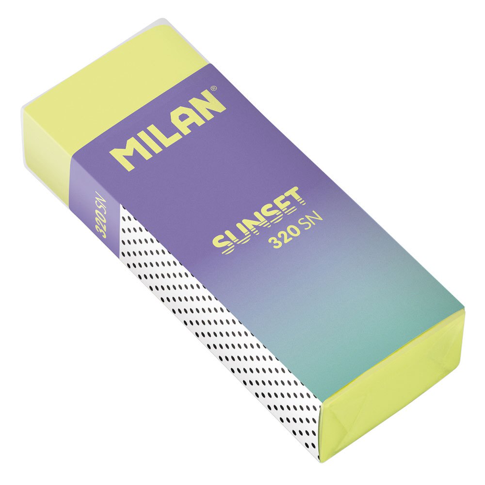 MILAN Nata® Erasers Sunset Series (With Carton Sleeve And Wrapped) - Al Masam Stationery LLC Main image