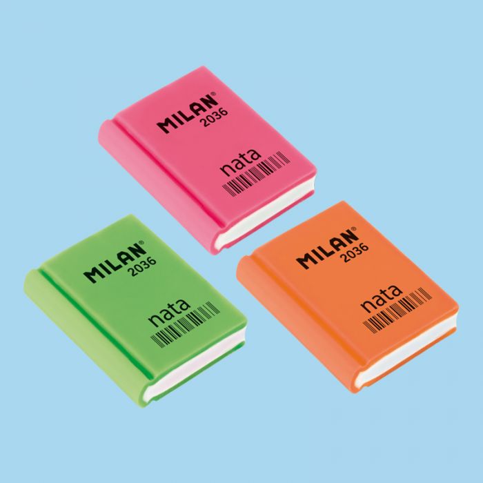 Book Shaped Erasers Nata® 2036 Assorted Colours Secondary image