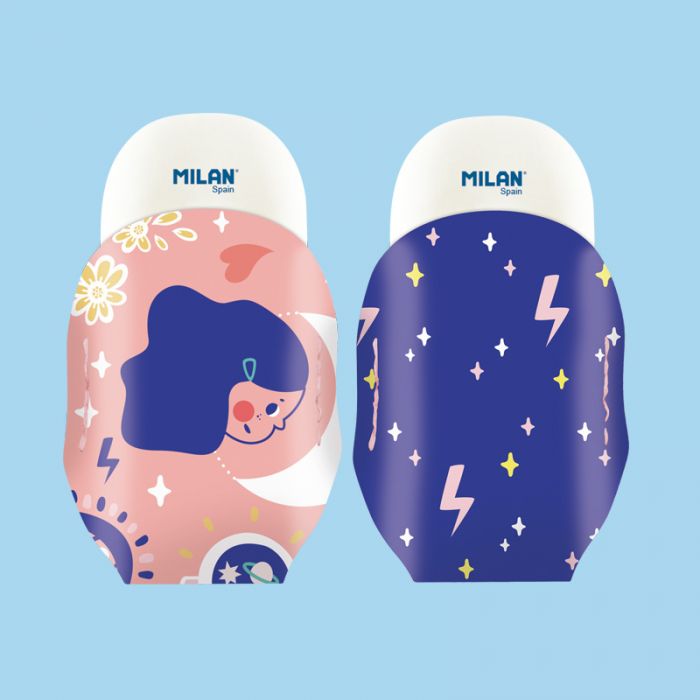 Erasers Oval 1012 with cover, Magic special series - Al Masam Stationery LLC Main image