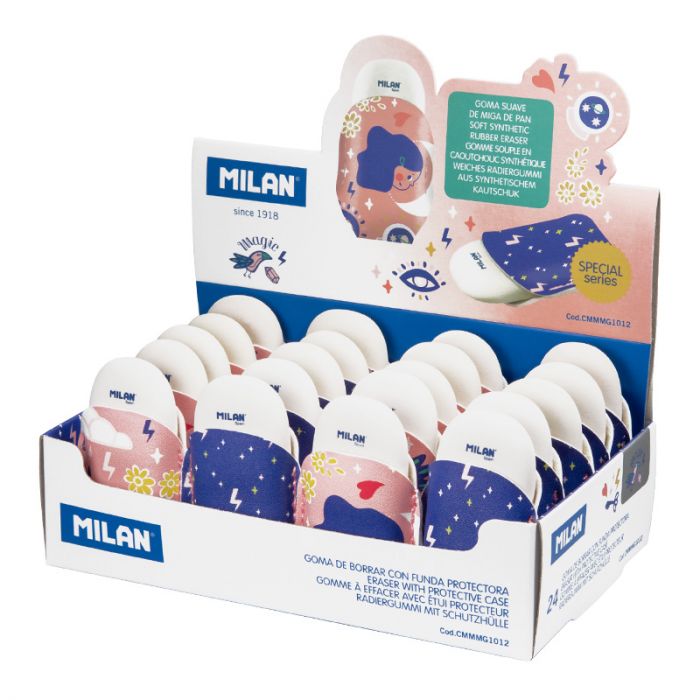 Erasers Oval 1012 with cover, Magic special series - Al Masam Stationery LLC
