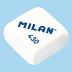 Milan Blue Duet Look sharpener + 2 erasers 430 - Al Masam Stationery LLC