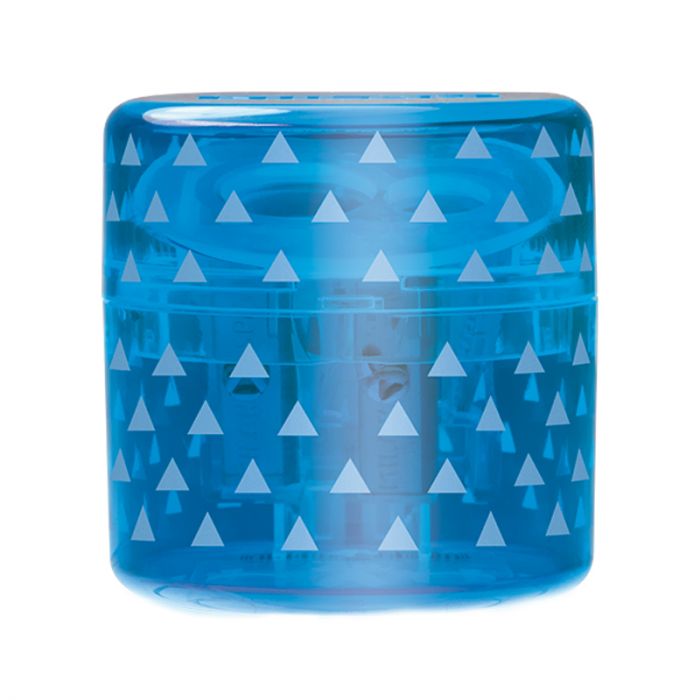 Milan Blue Duet Look sharpener + 2 erasers 430 - Al Masam Stationery LLC