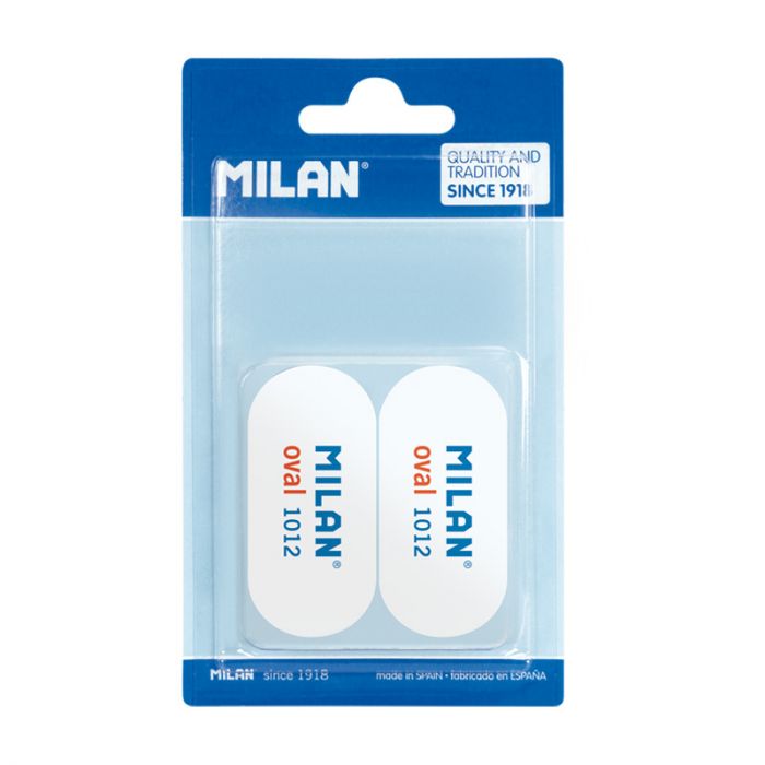 Oval 1012 synthetic rubber erasers - Al Masam Stationery LLC Main image