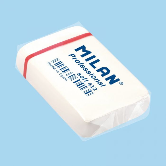 Professional Soft 412 white erasers Secondary image