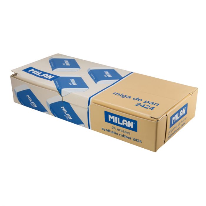 soft Synthetic Rubber Erasers 2424 (with carton sleeve and wrapped) Secondary image