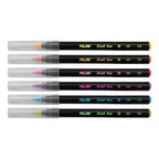 Brush tip fibrepens Fluo colours