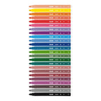 Conical tip fibrepens - (612324) - (Pack of 24) - Al Masam Stationery LLC