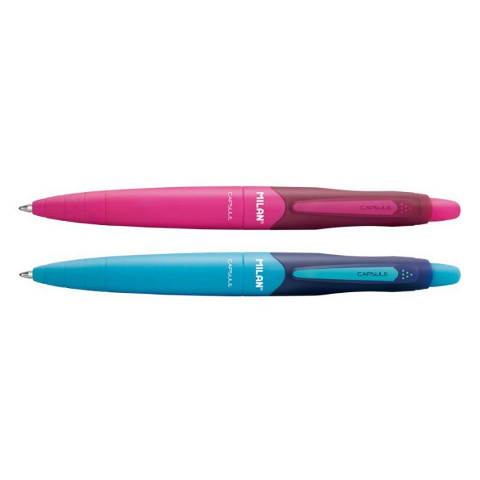 Milan Blue & Red CAPSULE Pens - Al Masam Stationery LLC