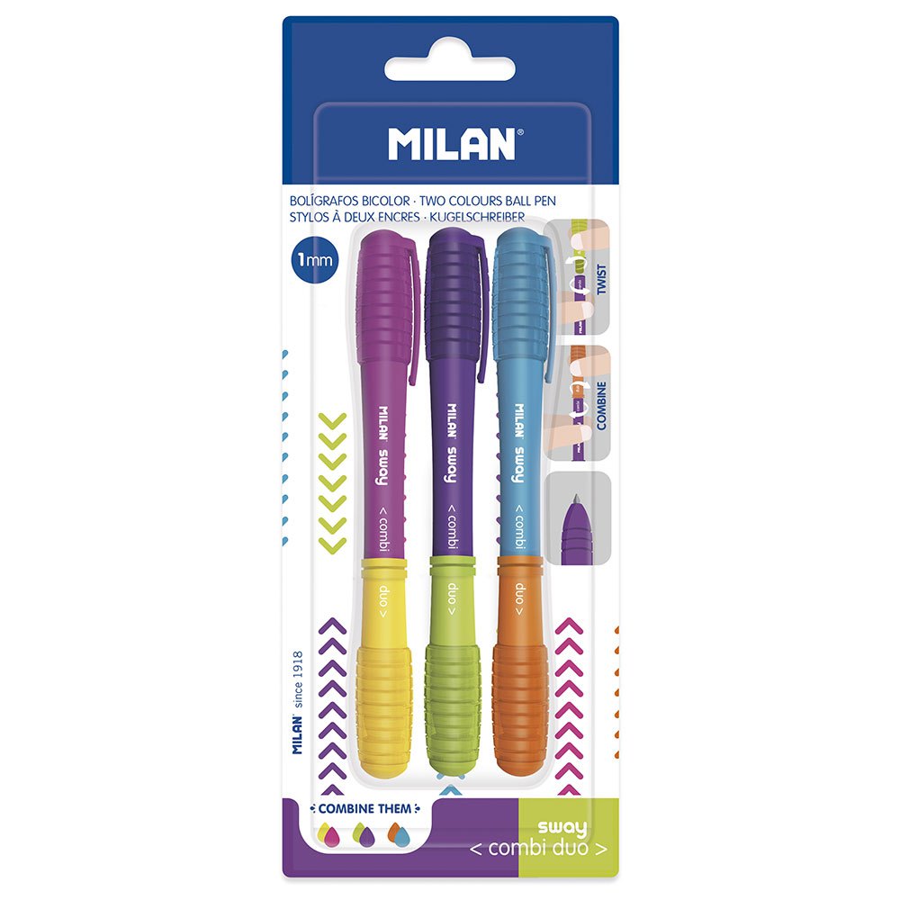 SWAY COMBI DUO Pens Pack - (Pack of 3) - Al Masam Stationery LLC Main image
