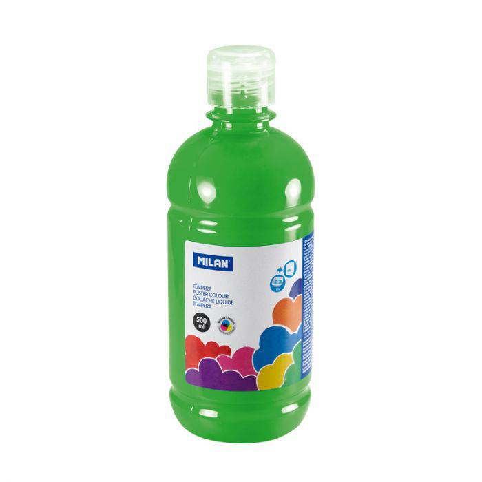 Poster Paint 500 ml bottle light green - Al Masam Stationery LLC Main image