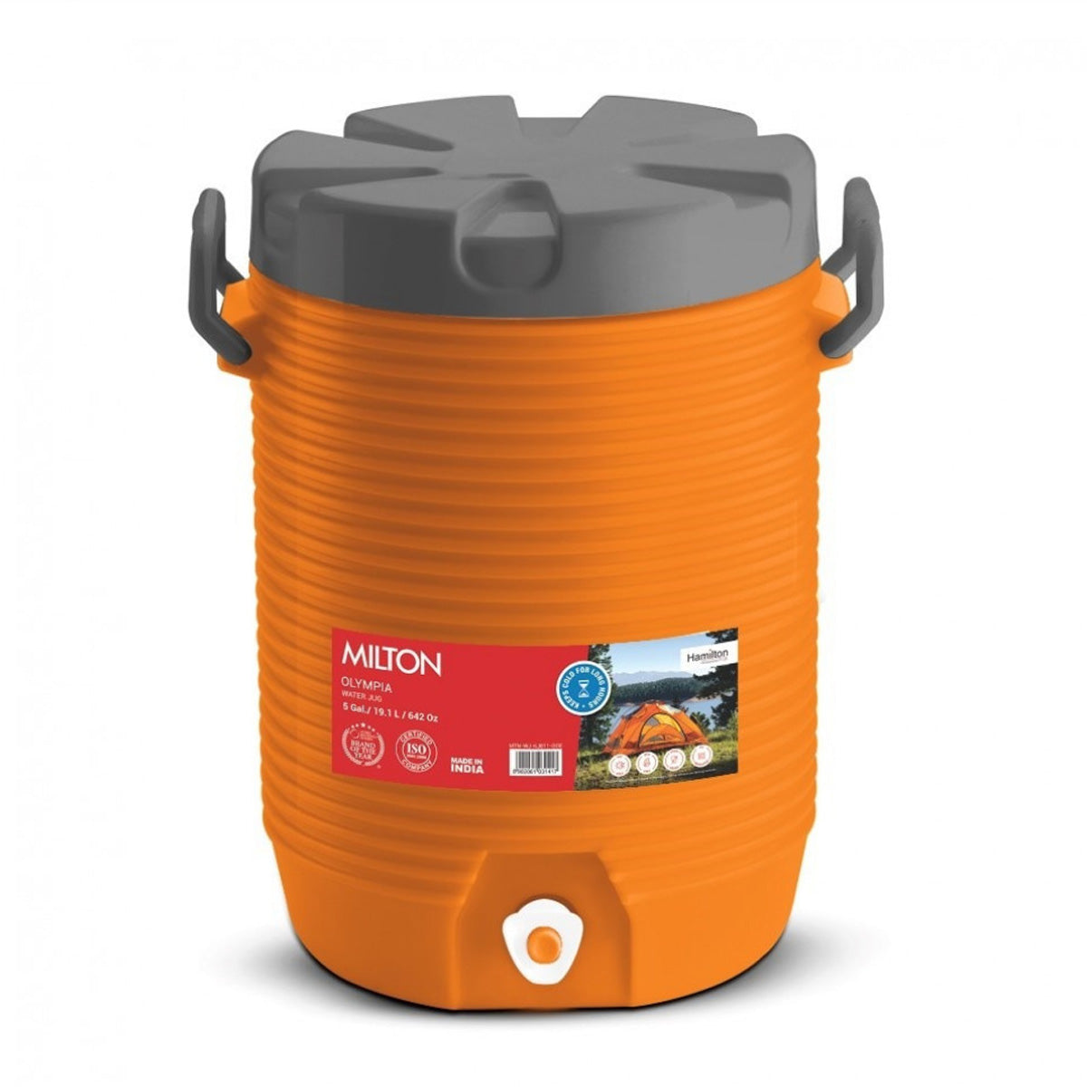 Milton Kool Olympia Water Jug 19L Orange - Al Masam Stationery LLC Main image