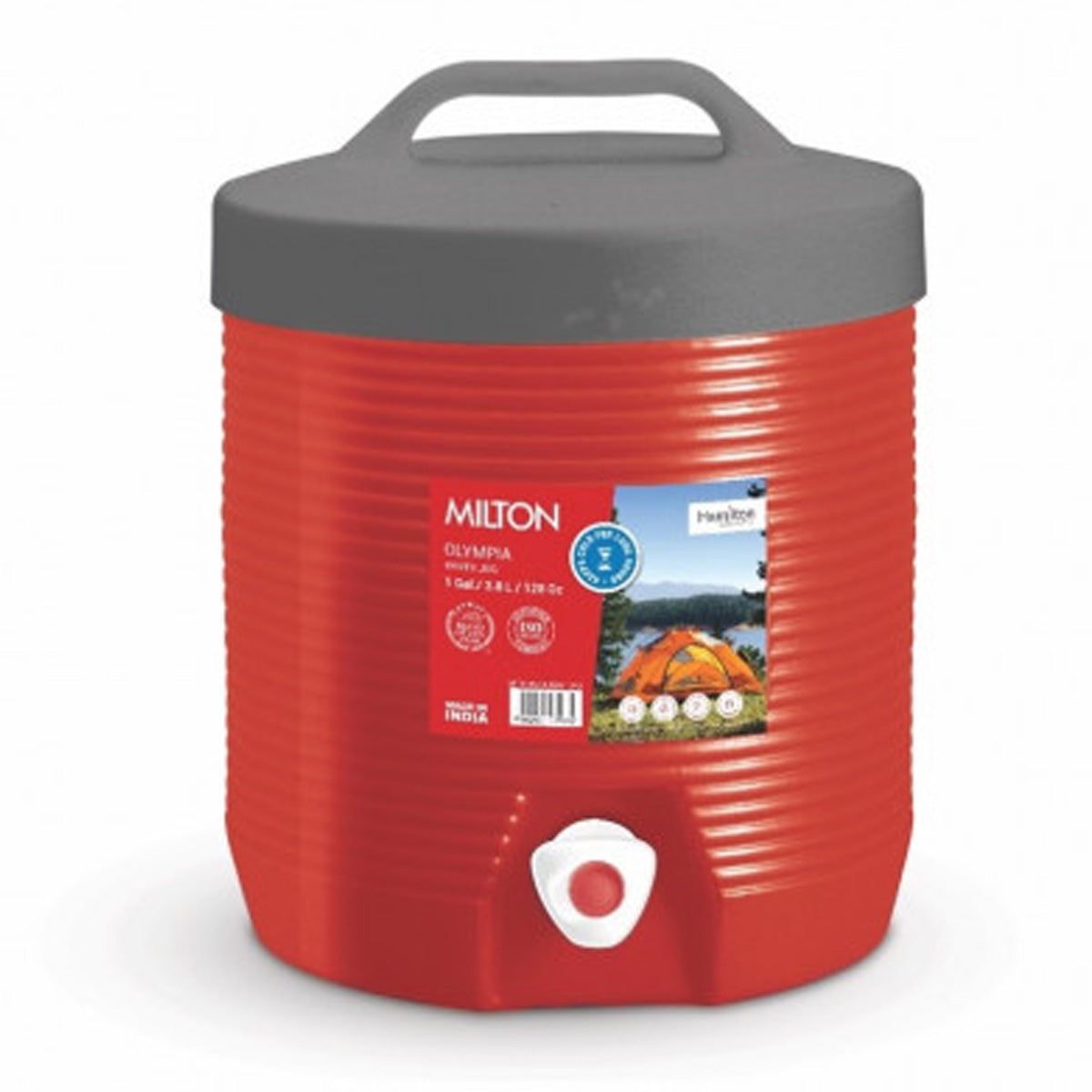 Milton Kool Olympia Water Jug 3.8L Red - Al Masam Stationery LLC Main image