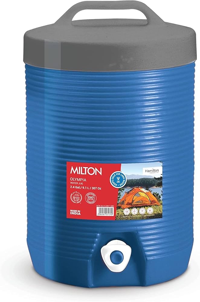 Milton Kool Olympia Water Jug 9.1L Blue - Al Masam Stationery LLC Main image