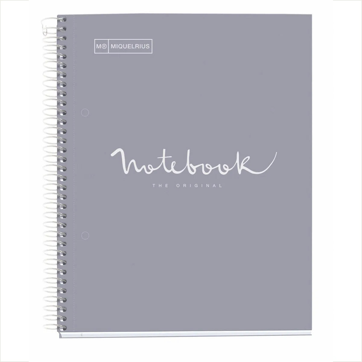 Miquelrius Notebook 1 Subject A4 100 Sheets Cube Grey - Al Masam Stationery LLC Main image
