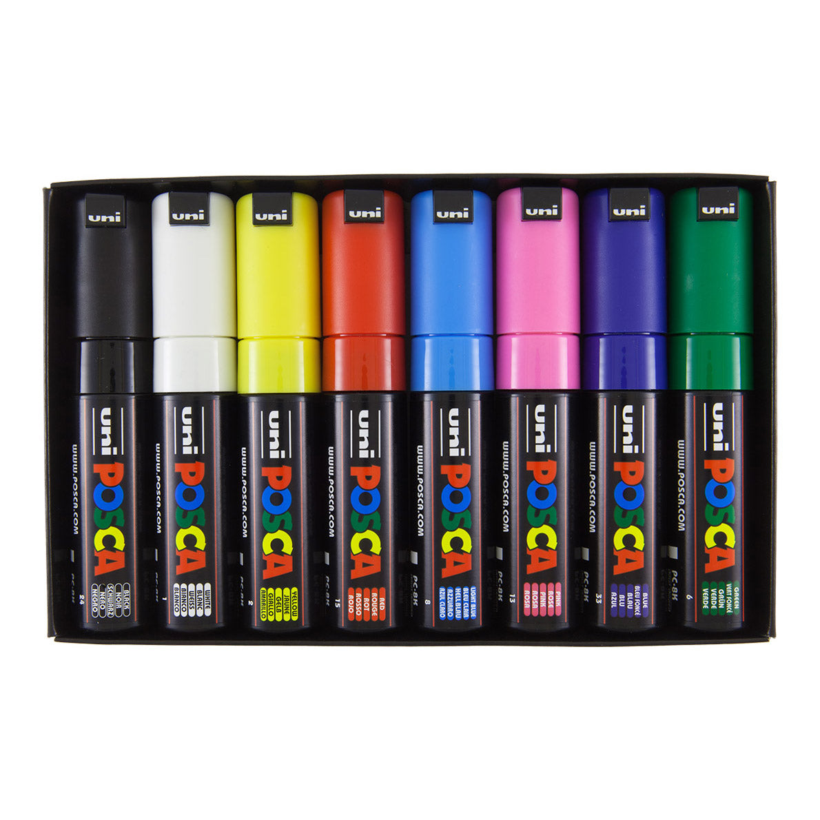 Uni Posca Marker 8K - Al Masam Stationery LLC Main image