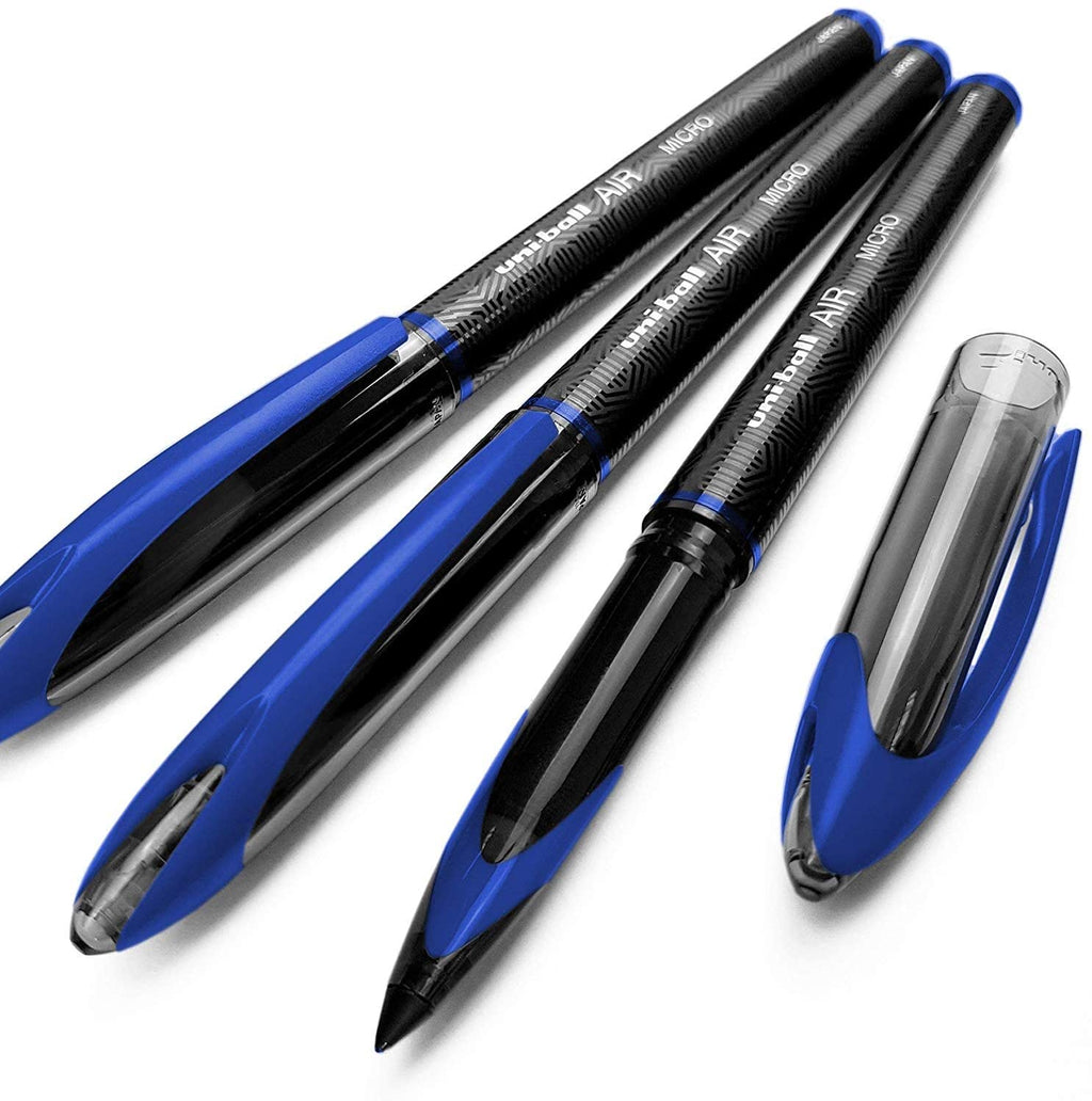 UBA188M Uni-ball AIR 0.5mm Blue - (Pack of 3) - Al Masam Stationery LLC